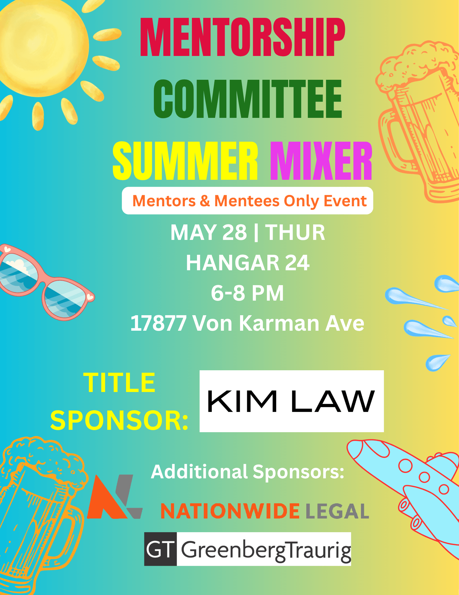 Mentorship Committee Summer Mixer